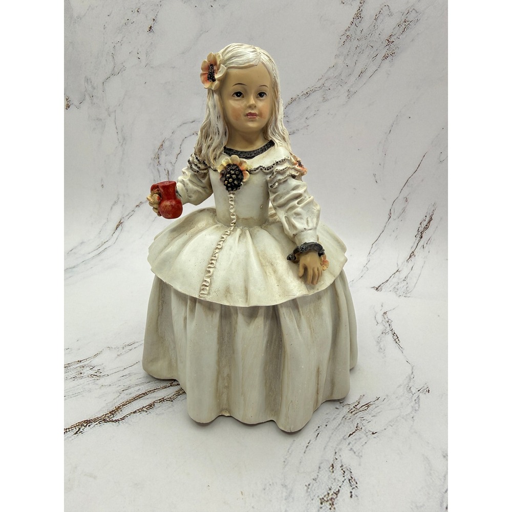 Giordano di Ponzano Infanta Margarita Figurine Italian Art Sculpture 7" Tall‎